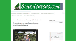 Desktop Screenshot of bonsaicursus.com