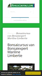 Mobile Screenshot of bonsaicursus.com